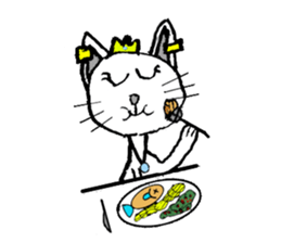 Cat Queen sticker #14759403