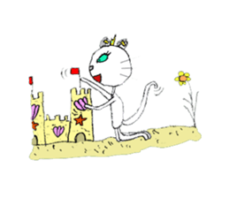 Cat Queen sticker #14759405