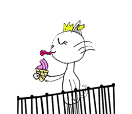 Cat Queen sticker #14759416