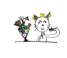 Cat Queen sticker #14759417