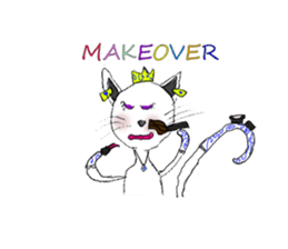 Cat Queen sticker #14759421