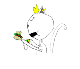 Cat Queen sticker #14759423