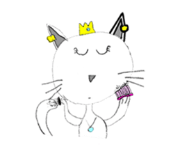 Cat Queen sticker #14759427
