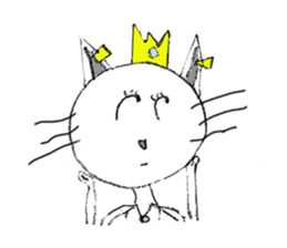 Cat Queen sticker #14759431