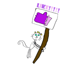 Cat Queen sticker #14759434