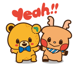 Lohas Bear & ROKU - ver 01 - sticker #14759457