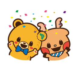 Lohas Bear & ROKU - ver 01 - sticker #14759465