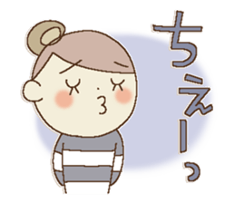 I am a girl ! 5 sticker #14759889