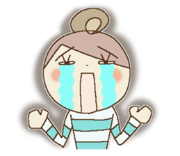 I am a girl ! 5 sticker #14759895