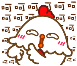 chinese chicken new year sticker #14760444