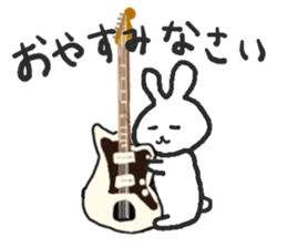 Rabbits band sticker #14760783