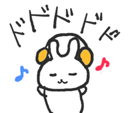 Rabbits band sticker #14760789