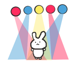 Rabbits band sticker #14760797