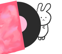 Rabbits band sticker #14760801