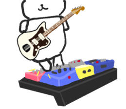Rabbits band sticker #14760802