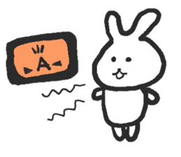 Rabbits band sticker #14760804