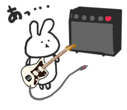 Rabbits band sticker #14760808