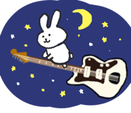 Rabbits band sticker #14760810