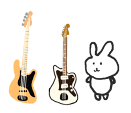 Rabbits band sticker #14760814