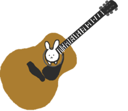 Rabbits band sticker #14760815