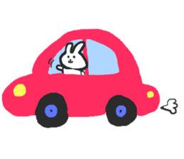Rabbits band sticker #14760819