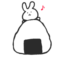 Rabbits band sticker #14760820