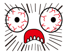 Alien baby white princess sticker #14761038