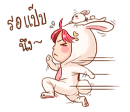 Hello Little Rabbit sticker #14761240