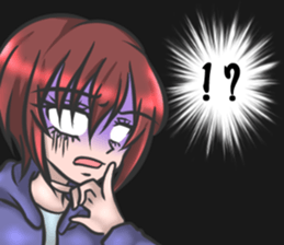 Two Girls Sticker sticker #14761557