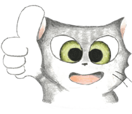 TuTu Cat English Version sticker #14762246