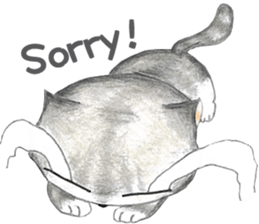 TuTu Cat English Version sticker #14762252