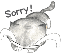 TuTu Cat English Version sticker #14762252