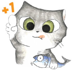 TuTu Cat English Version sticker #14762258