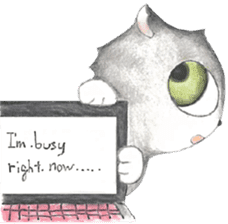 TuTu Cat English Version sticker #14762259