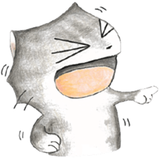 TuTu Cat English Version sticker #14762262