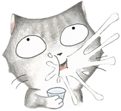 TuTu Cat English Version sticker #14762264