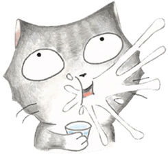 TuTu Cat English Version sticker #14762264