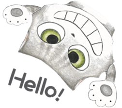 TuTu Cat English Version sticker #14762267