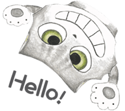 TuTu Cat English Version sticker #14762267