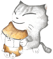 TuTu Cat English Version sticker #14762276