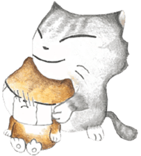 TuTu Cat English Version sticker #14762276