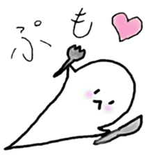 Ghost 'Mochi seals' sticker #14763776