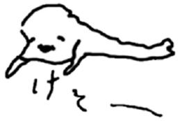 Ghost 'Mochi seals' sticker #14763802