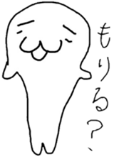 Ghost 'Mochi seals' sticker #14763804