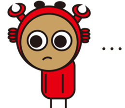 Sparky Crab sticker #14763986