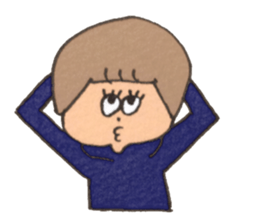 okappa girl!!! sticker #14764263