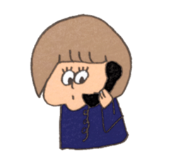 okappa girl!!! sticker #14764268