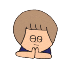 okappa girl!!! sticker #14764270