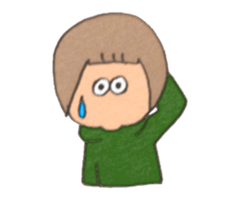 okappa girl!!! sticker #14764277