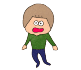 okappa girl!!! sticker #14764301